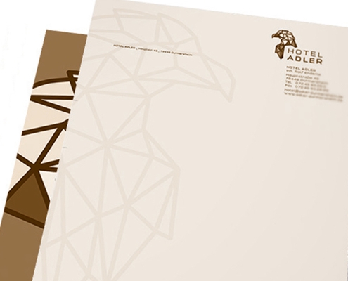 Briefbogen - gestaltet von finck [+] rau, grafikdesign in Karlsruhe