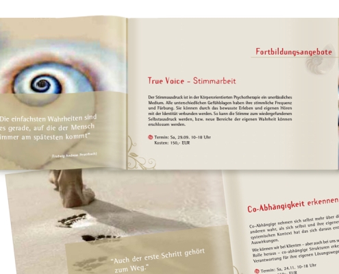 Broschüre - gestaltet von finck [+] rau, grafikdesign in Karlsruhe