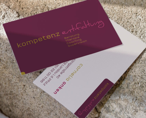 Kompetenz-Entfaltung Visitenkarte